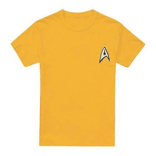 Star Trek Mens Command Uniform Foil T-Shirt