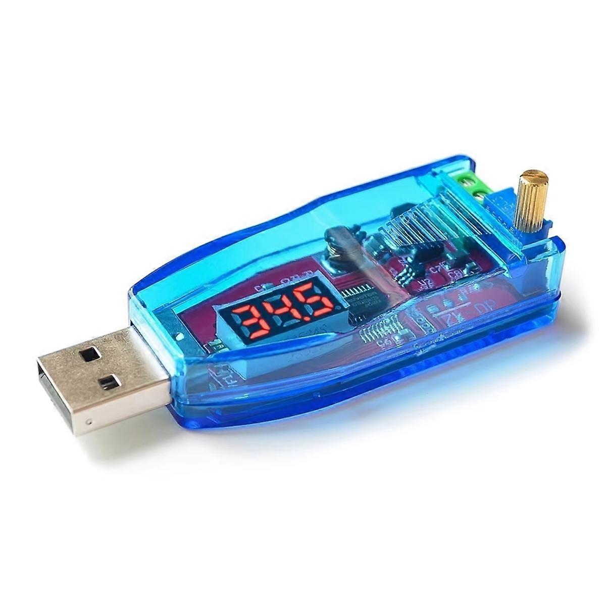 DC-DC 5V to 3.3V 9V 12V 24V USB Step UP / Down Power Supply Module Adjustable Boost Buck Converter