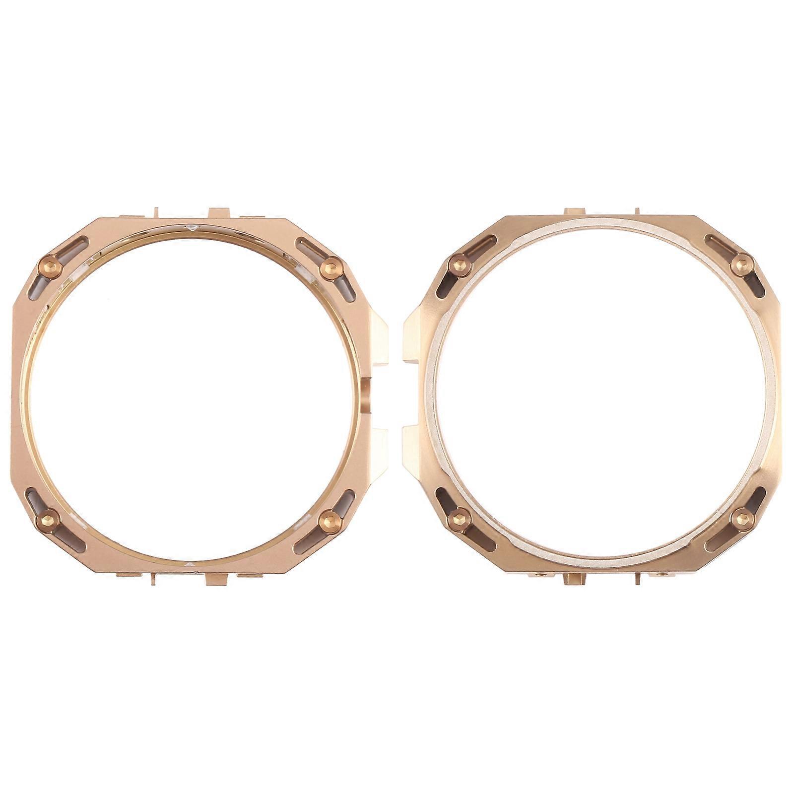 COMPATIBLE LCD Bezel Plate Outside Frame For Huawei Watch GT Cyber (Gold)
