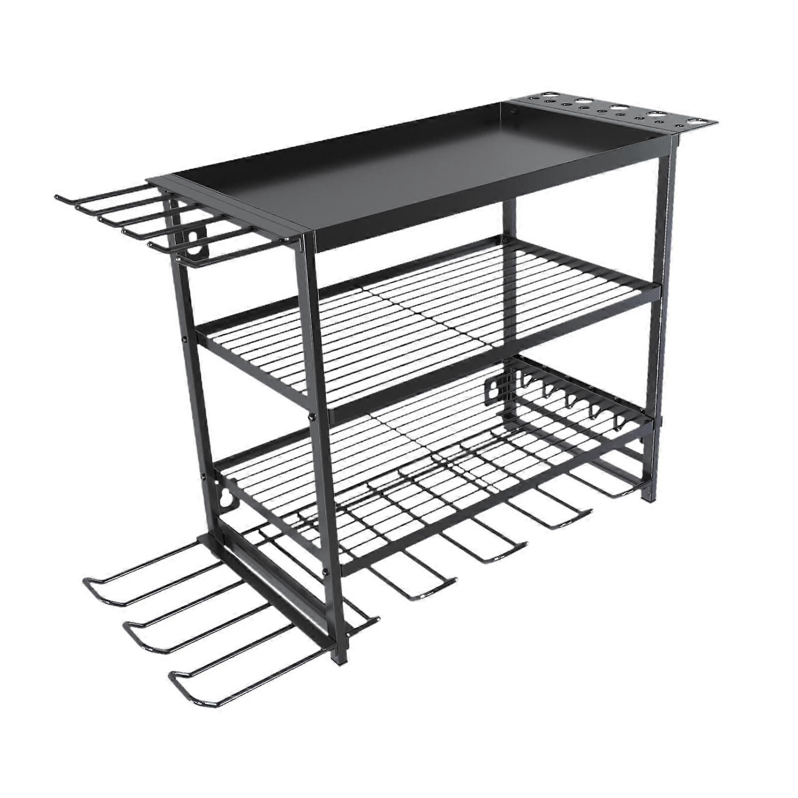 Power Tool Organizer Space Saving Household Sturdy Wall Mounted Storage Rack