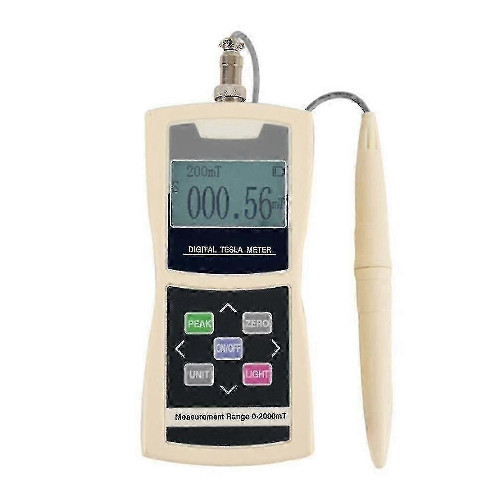 Digital Display Fluxmeter Surface Magnetic Field Tester
