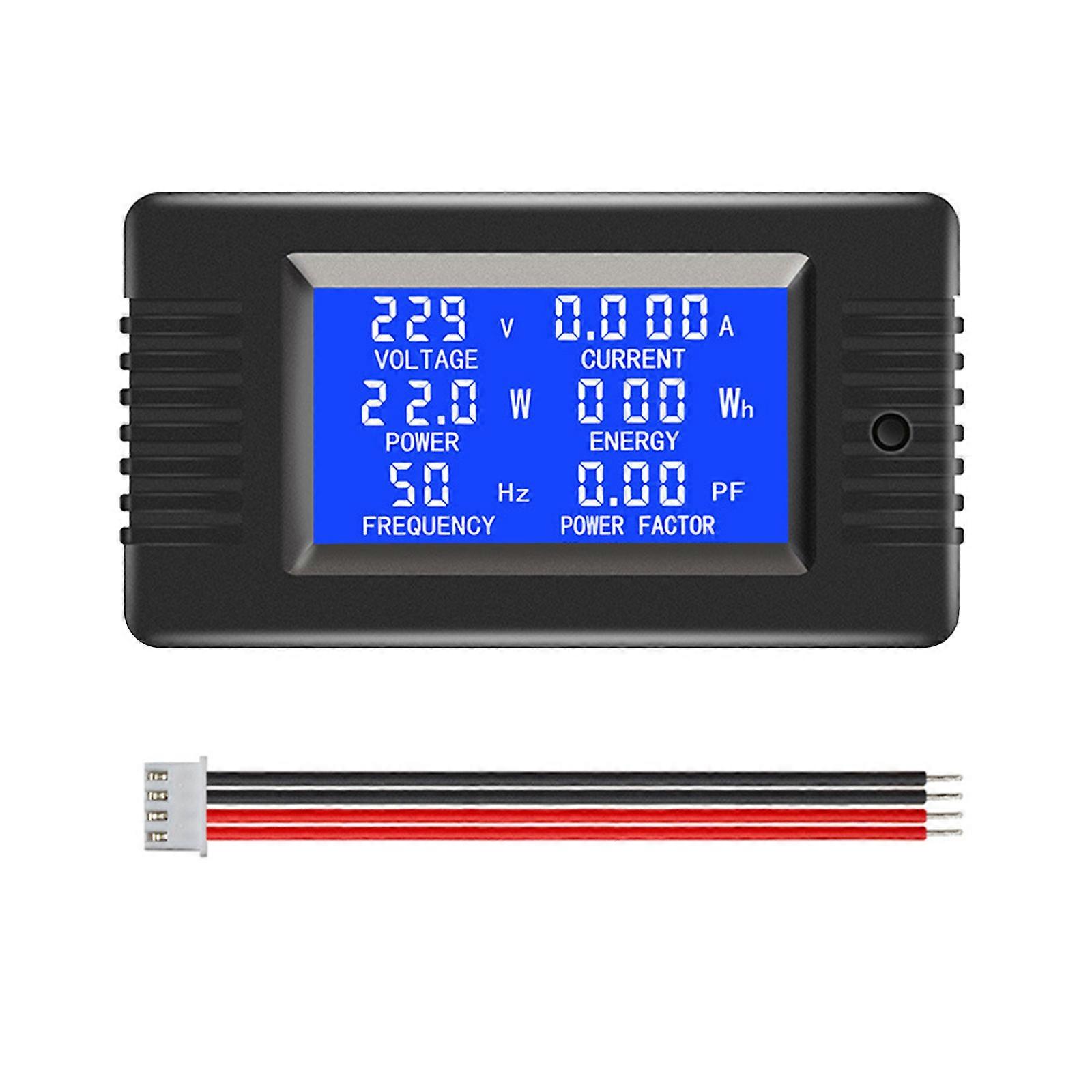 80-260V Testing Meter Current Voltage Power Energy Meter Gauge Digital Detector Current Meter Multimeter