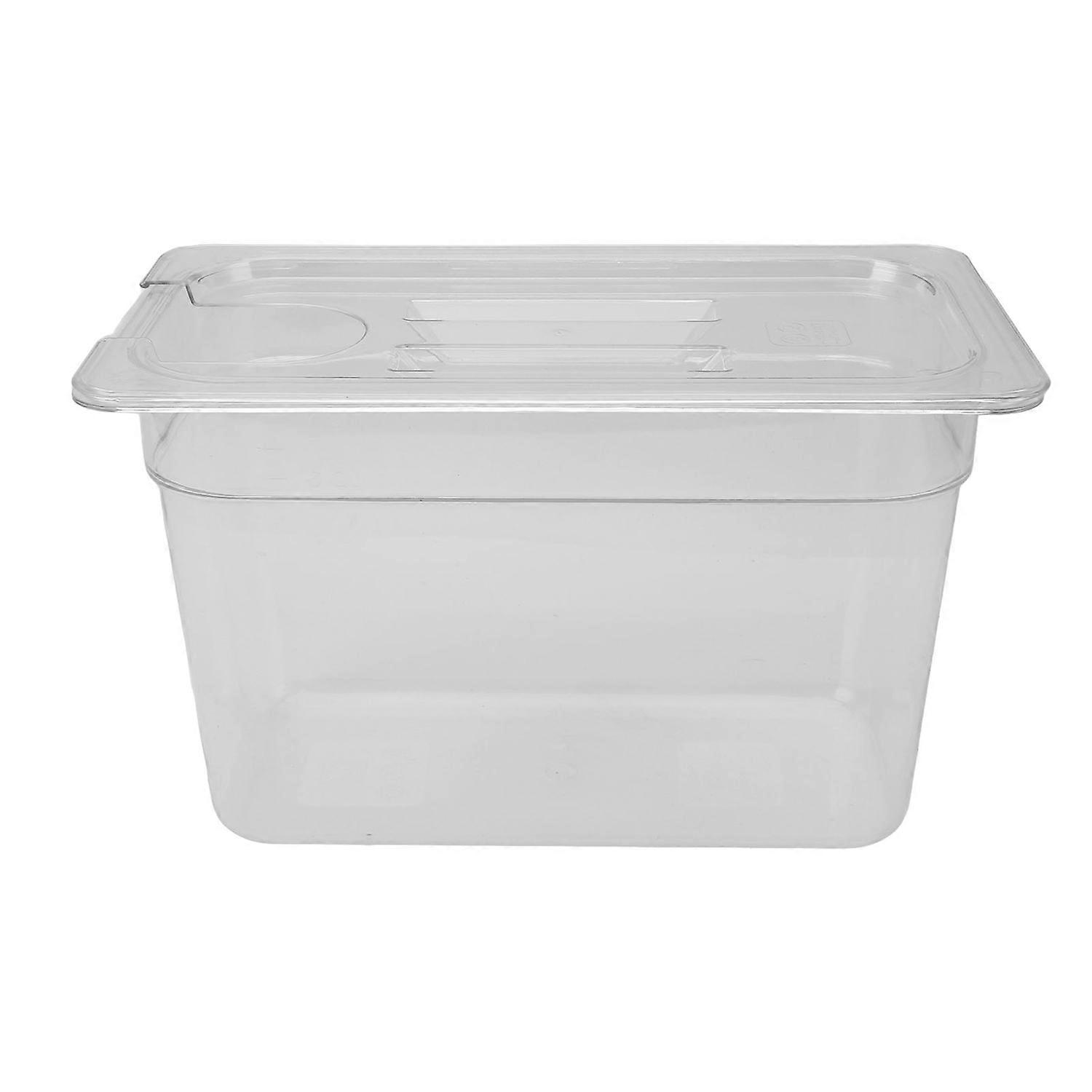 Clear Slow Cooking Container 6.9L Low Temperature Slow Cooker Storage Case Transparent Low Temperatu