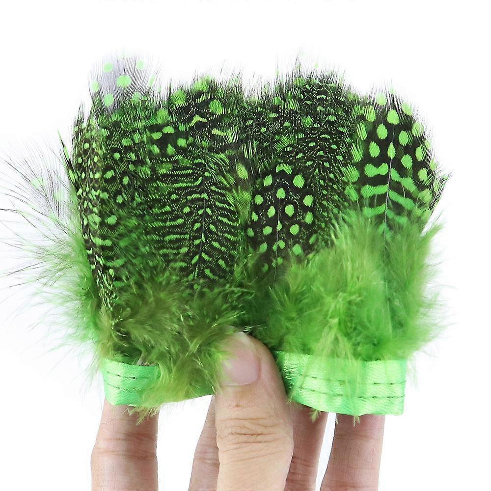 Feather Color Diy Decorative Accessories Pheasant Feather Guinea Fowl Feather Border Crafts