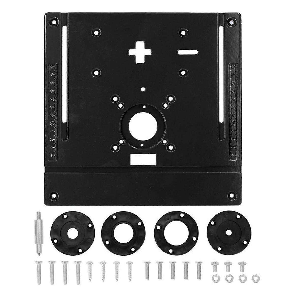 Router Table Insert Plate, Router Table Plate Insert for Woodworking Bench Router Table Plate