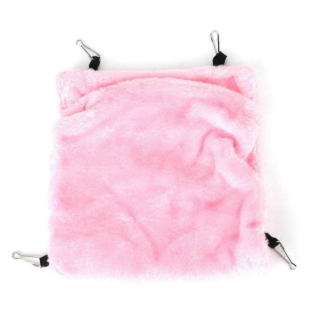 Hamster Squirrel Hanging Hammock Bed for Winter Warmth, Soft Pet Nest Cave Cage for Small Animals