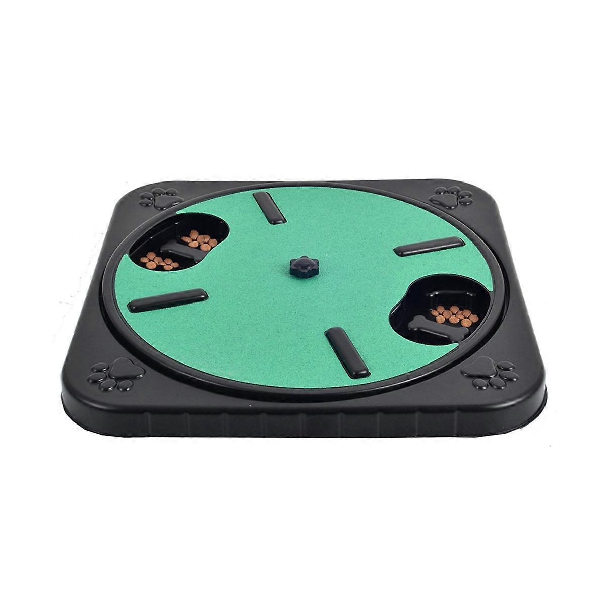 Dog Scratch Pad For Nails Dog Scratch Board Snack Compartments Green