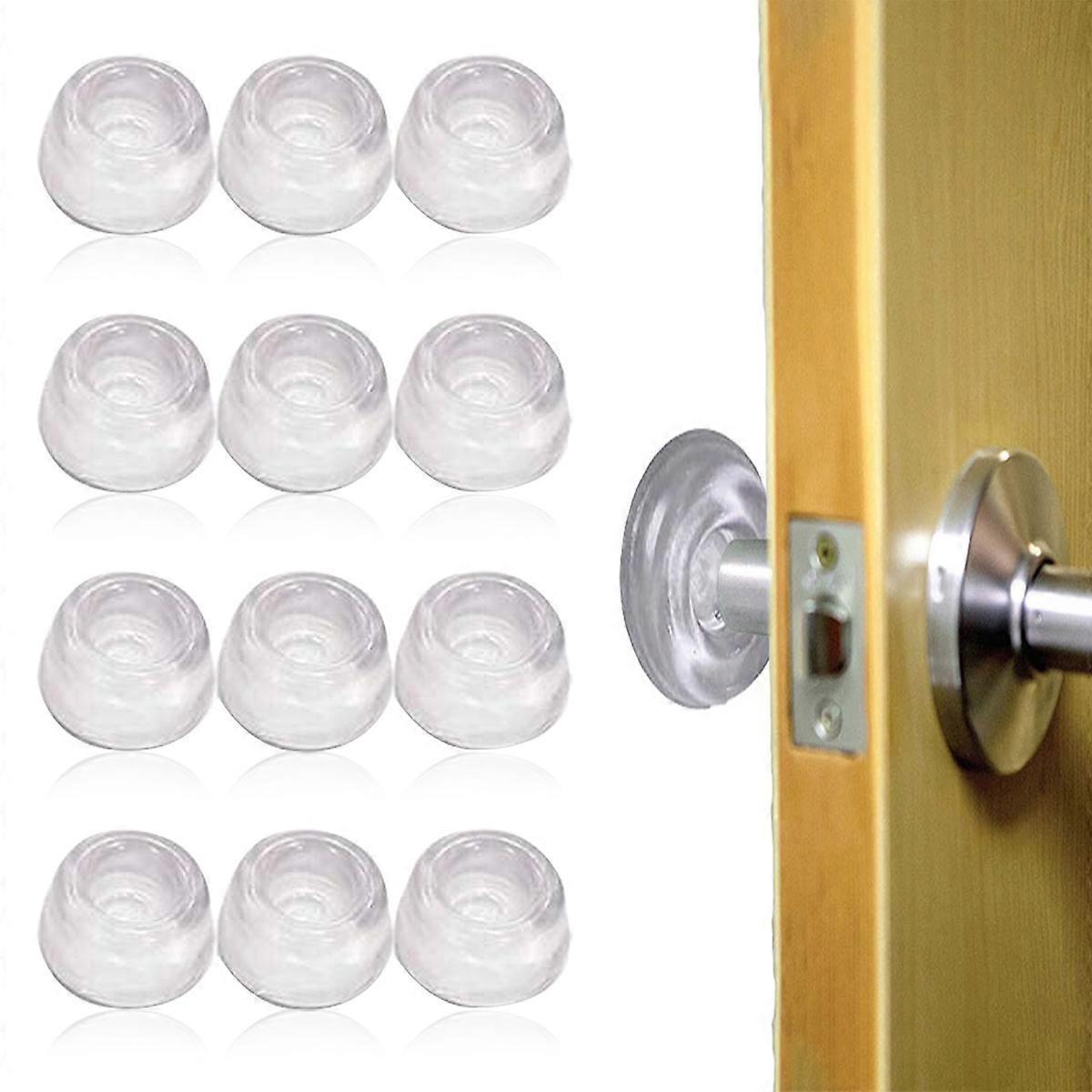 12pcs rubber foot silicone pads - transparent