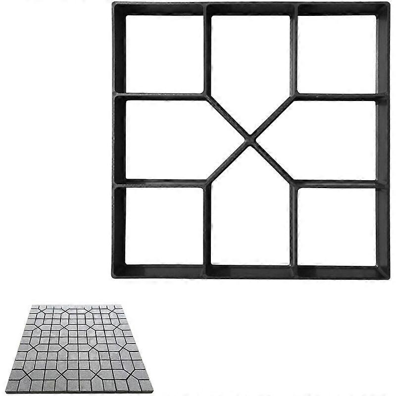 Robust Paving Path Maker Mold For Concrete Lawn Patio Yard, Easy To Use Molding Tool For Outdoor Decoration, Personalized Concrete Moldings For Diy