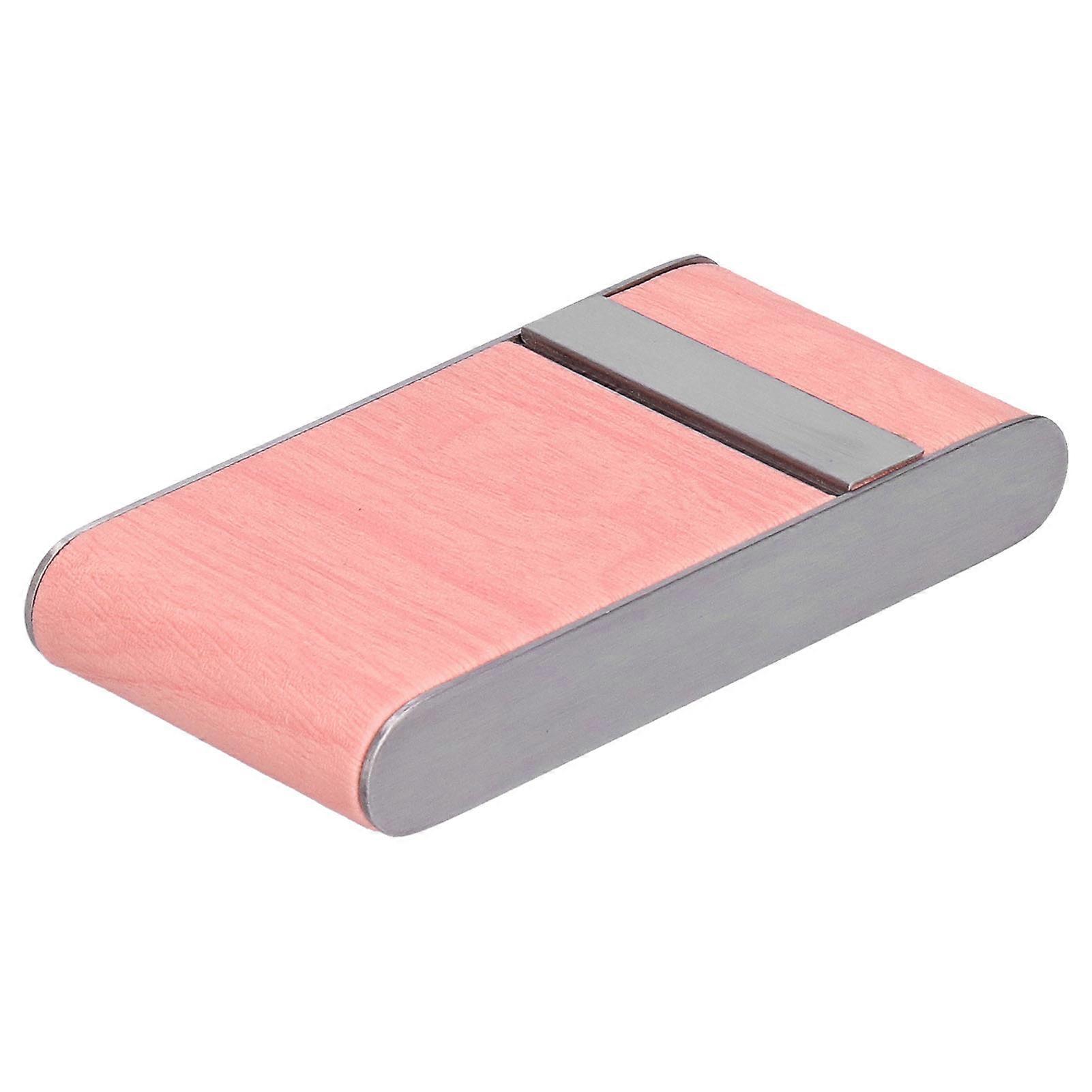 Cigarette Case, Leather, Stainless Steel