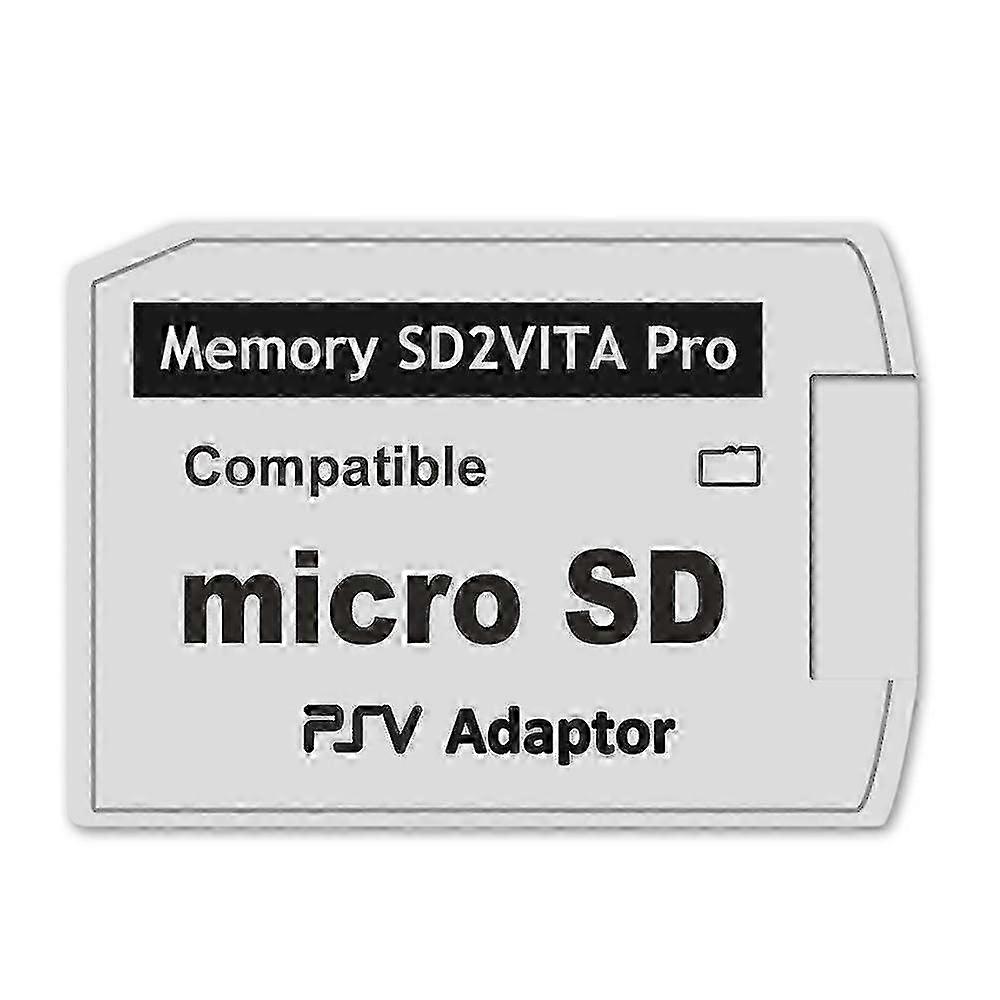 Sd2vita 5.0 Memory Card Adapter, For Ps Vita Psvsd -sd Adapter For Psv 1000/2000 Pstv Fw 3.60 Henka
