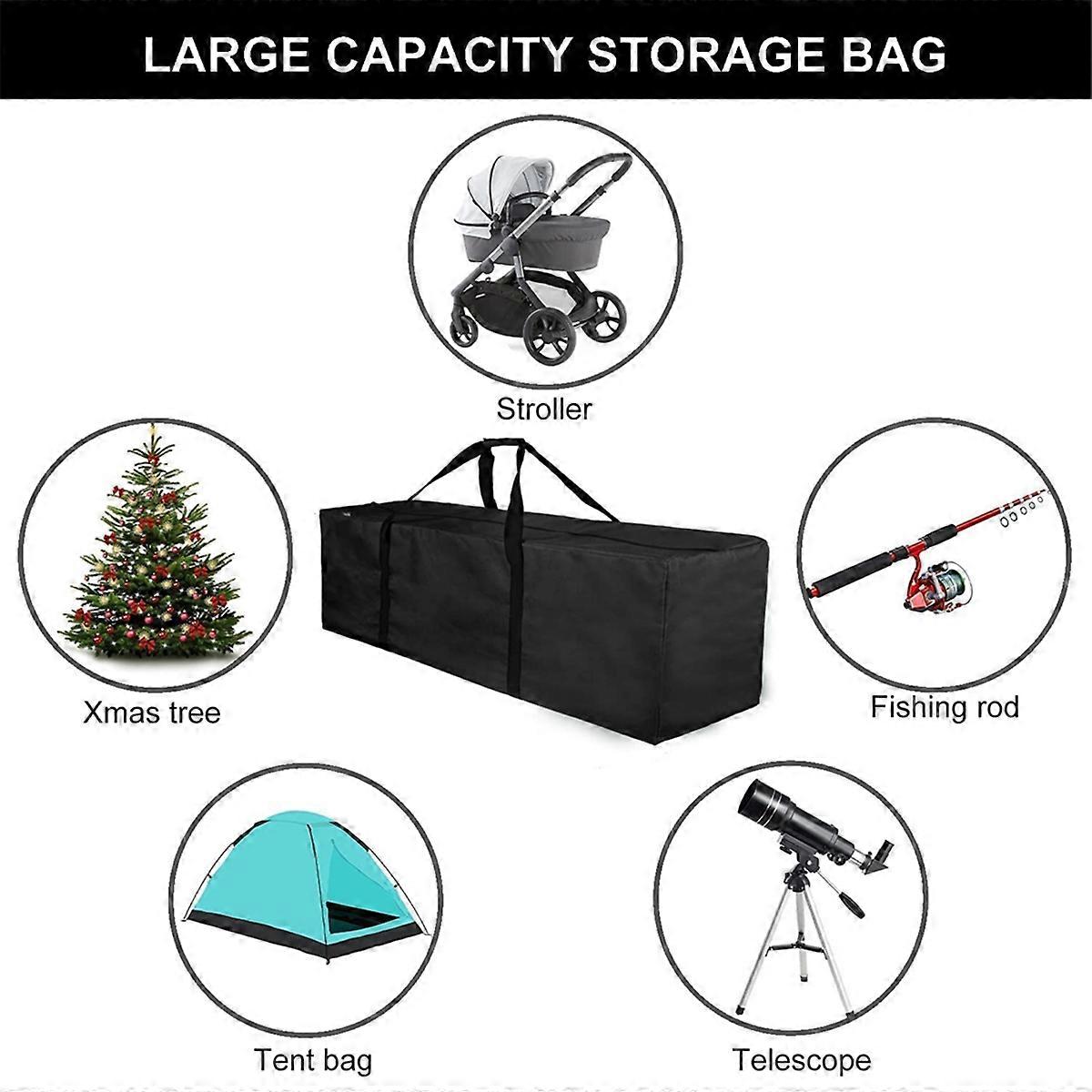 Extra stor dragkedja för campingsportutrustning