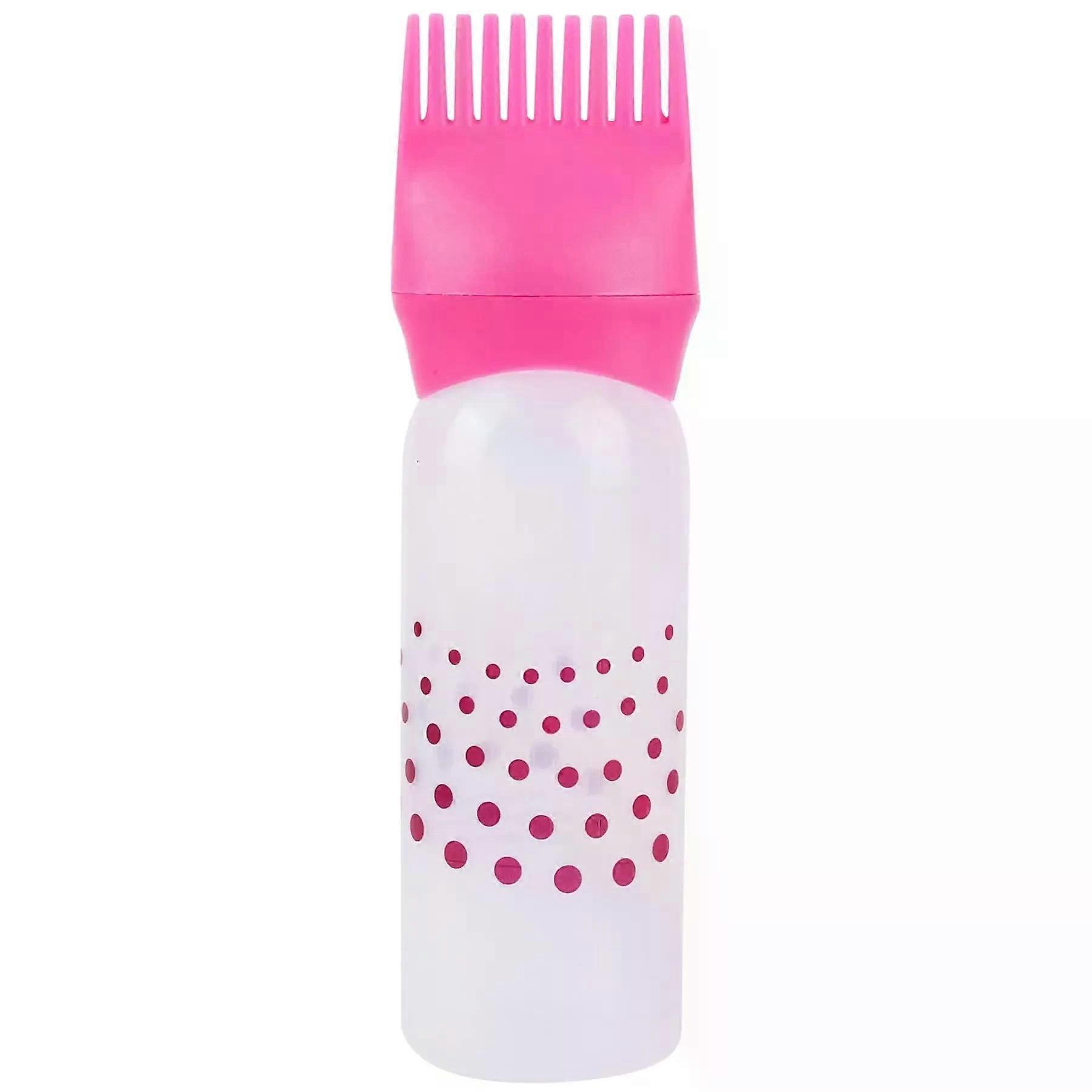 HOT 120ML Hair Dye Applicator Bottles 3 Color Plastic Dyeing Shampoo Bottle Oil Comb Brush Styling Tool Hair Coloring Hair Tools