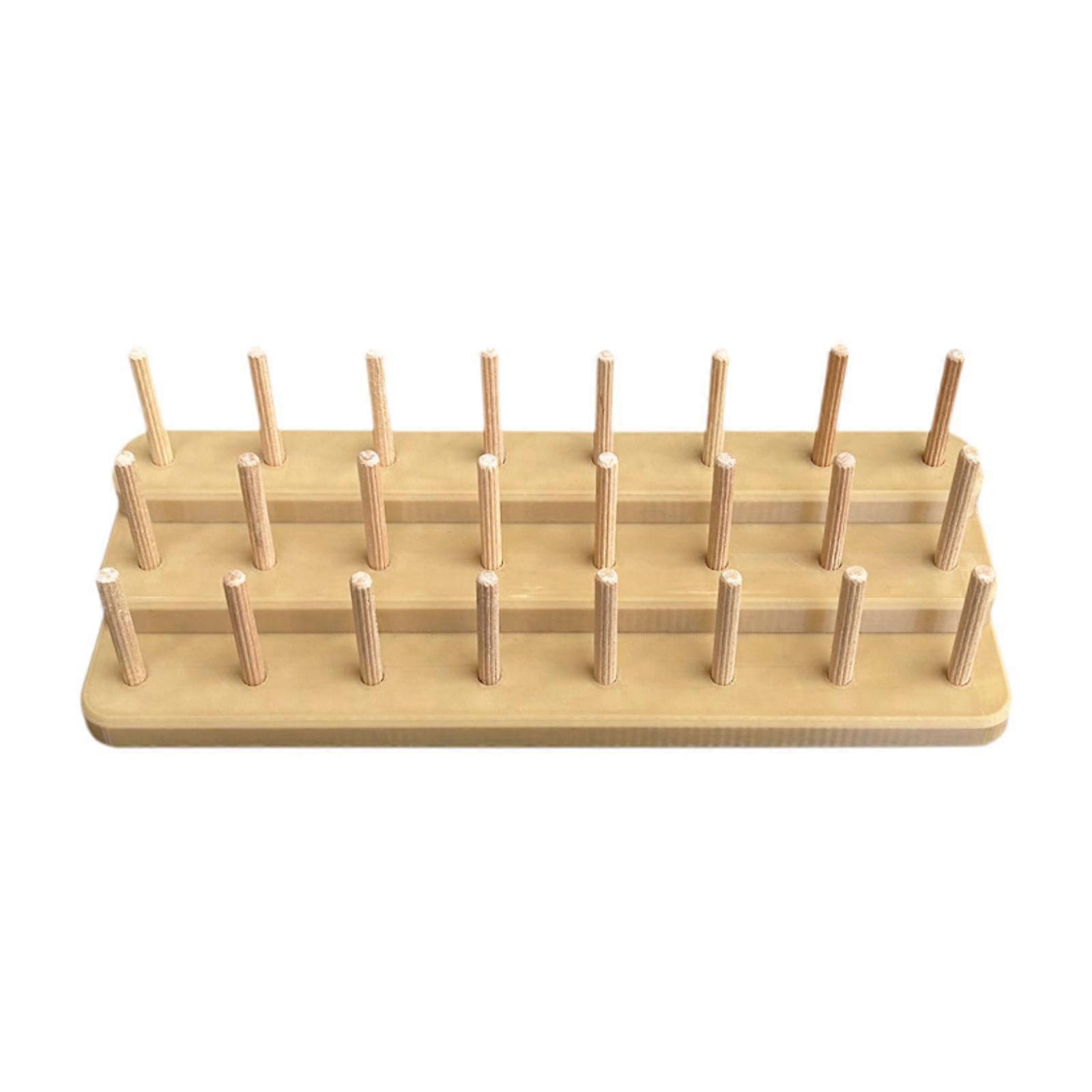 Fly Tying Thread Spool Stand Spool Station Sturdy Practical Thread Organizer