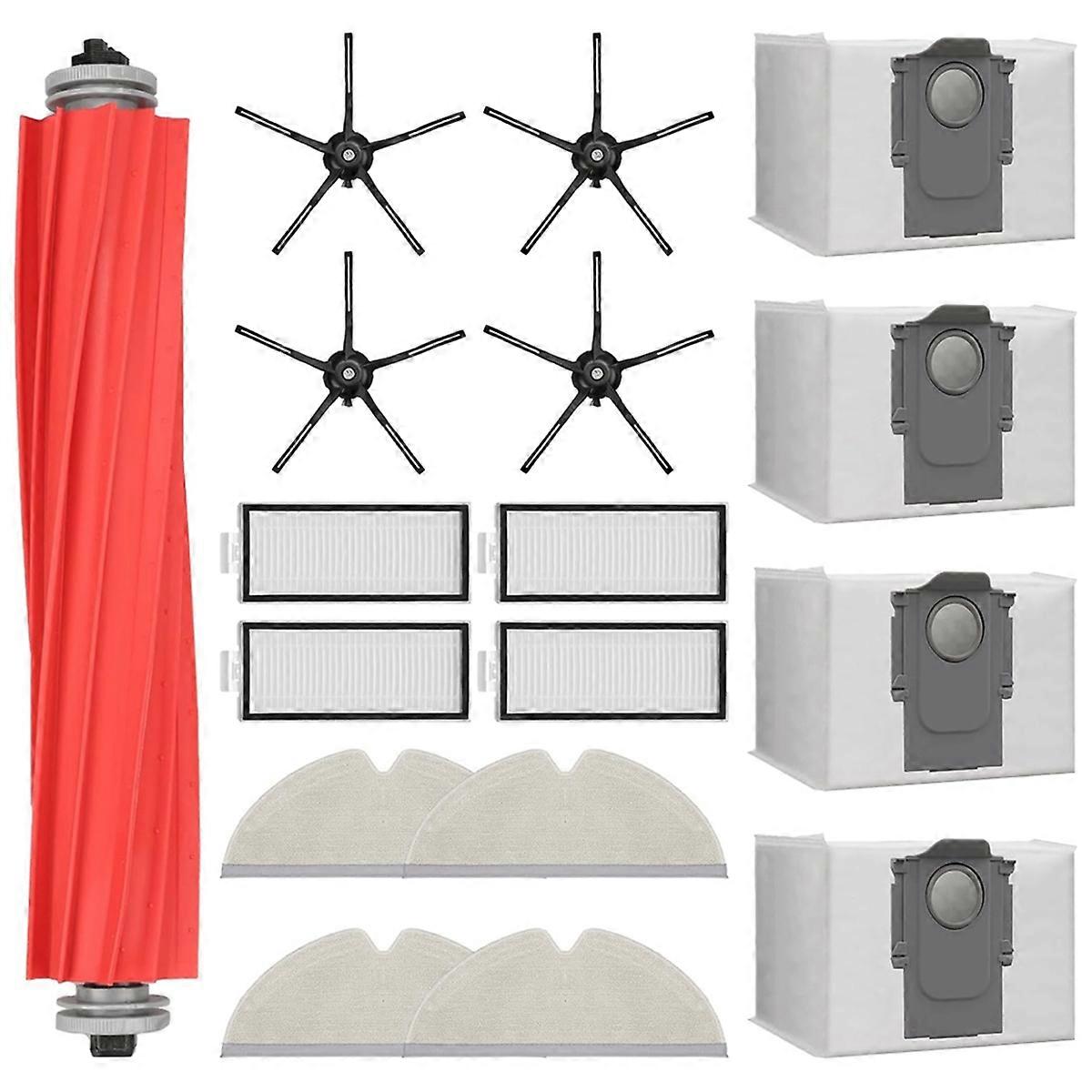 For + Max Main Side Brush Filter Mop Bags