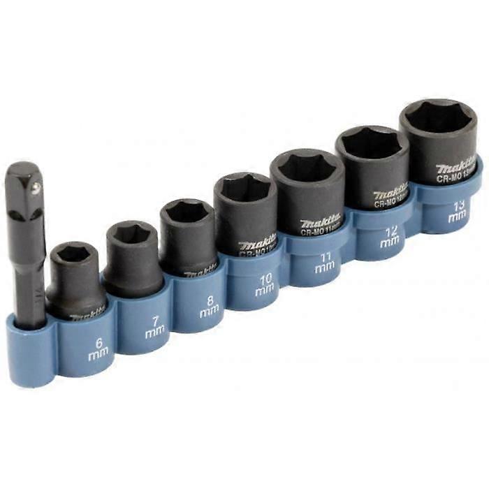 Set di bussole a percussione - MAKITA - E-12289 - 6 bussole da 6 a 13 mm