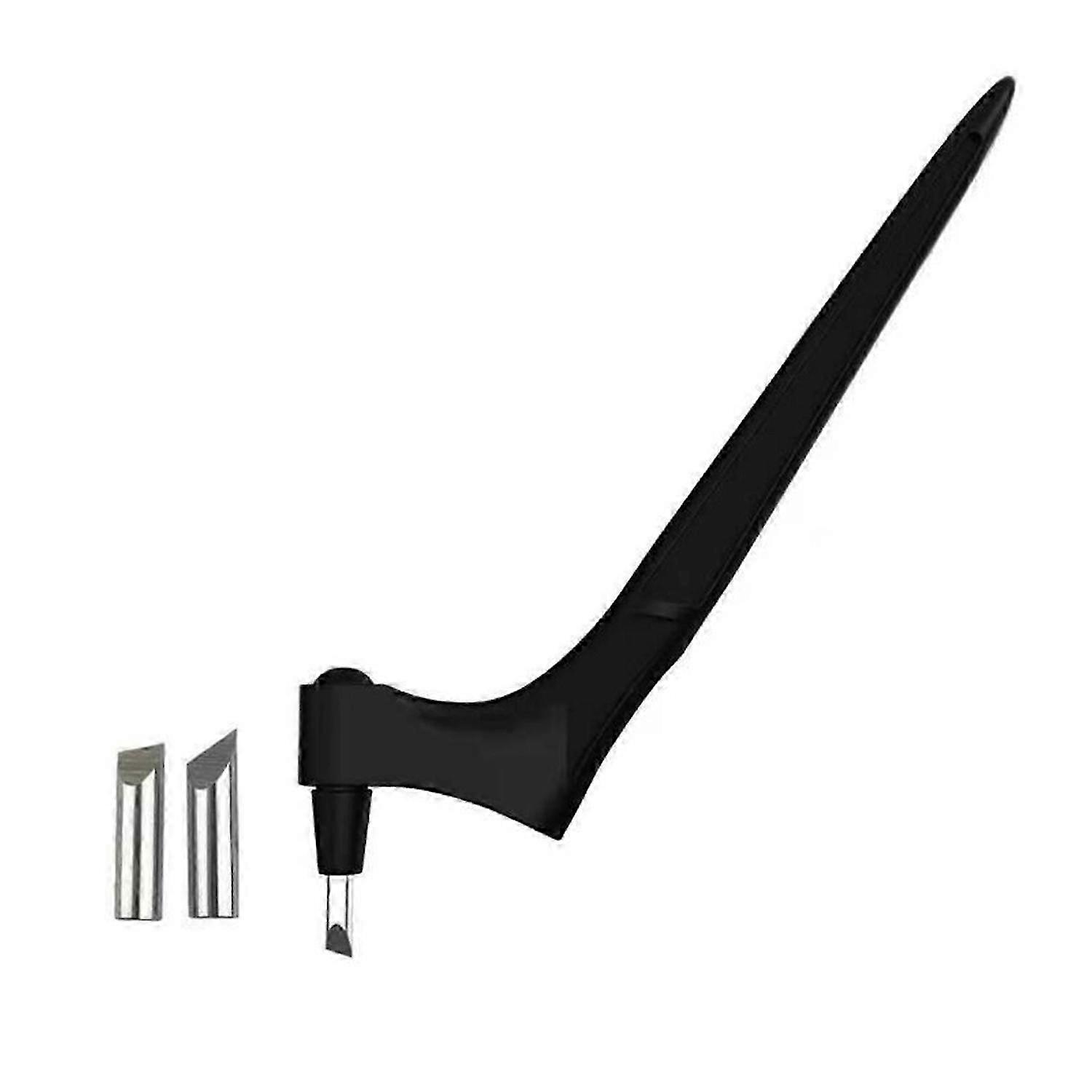 Stainless Steel Cutting Pen with 360-Degree Rotating Blade and Ergonomic Handle for Craft Work