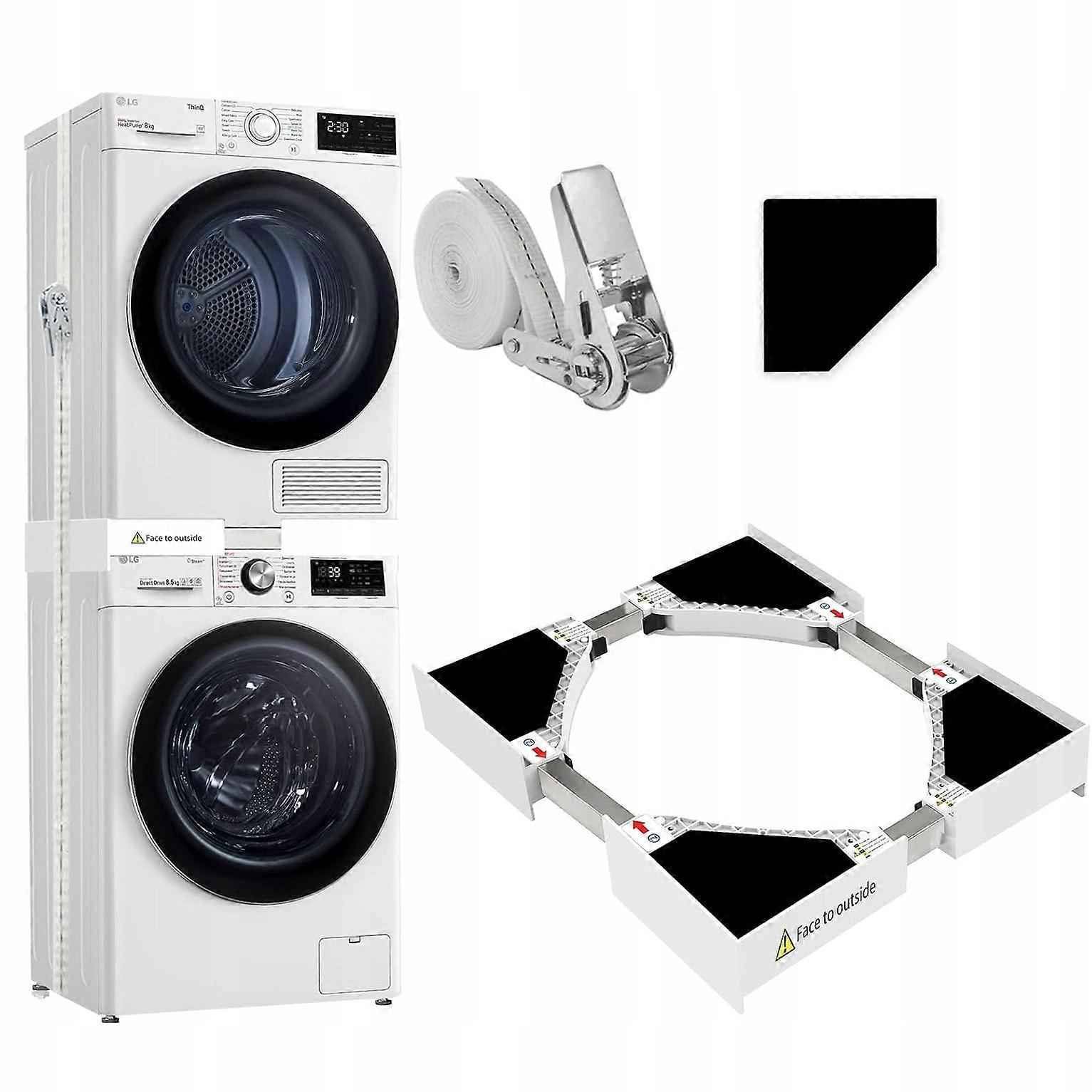 Universal Dryer Washing Machine Coupler Adjustable Size (46-72 Cm)