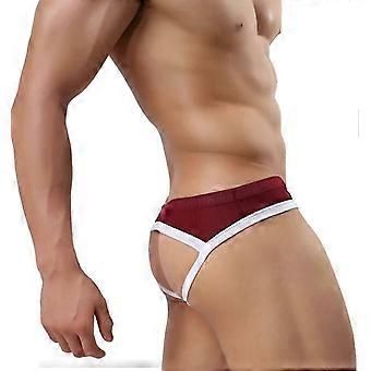 Men's Jockstrap, No Visible Lines, Butt-Flaunting Men's Thong Jockstrap Underwear M-3XL