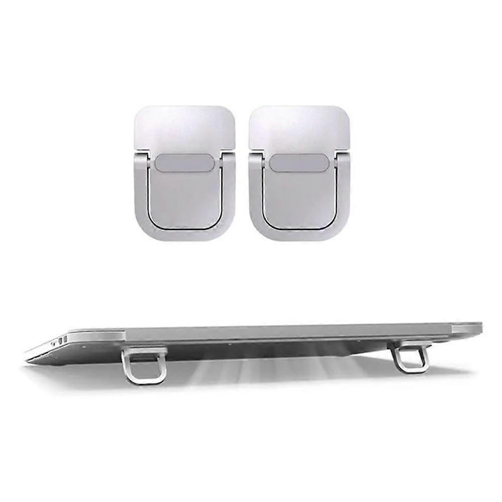 Laptop Stand 1 Pair Mini Foldable Laptop Stand Zinc Alloy Keyboard Riser