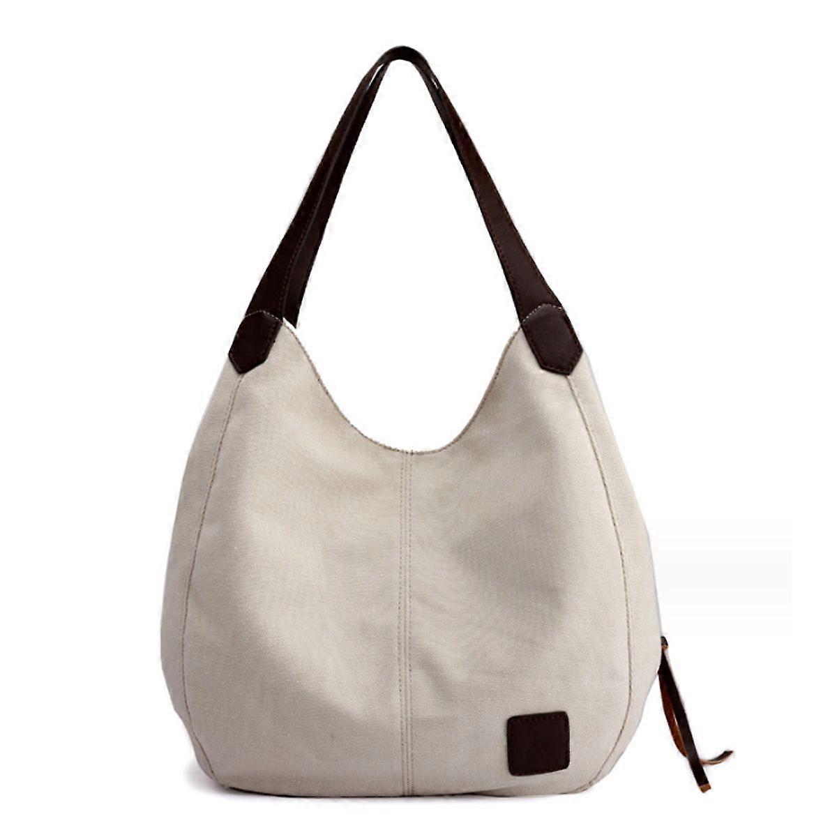 Hobo-väskor för kvinnor, tygväskor, axelväskor i bomull, handväskor, ryggsäckar för kvinnor