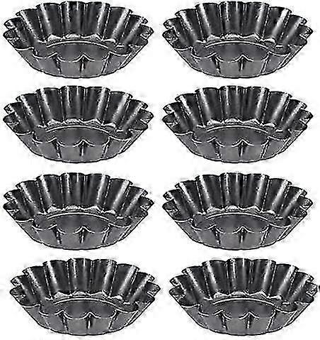 Set mit 8 Antihaftformen