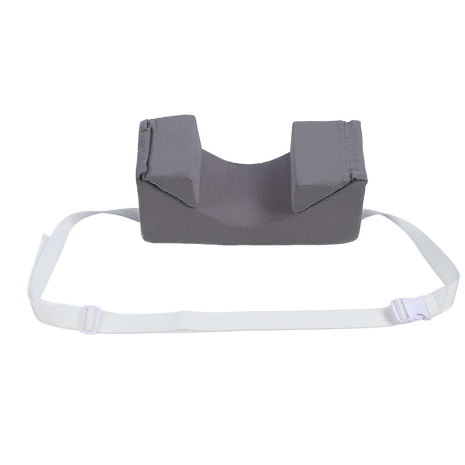 Neck Stabilizer Positioning for Bedridden Post Surgery Foam Wedge Recliner Medical Head Positioner Face Up Pillow Gray