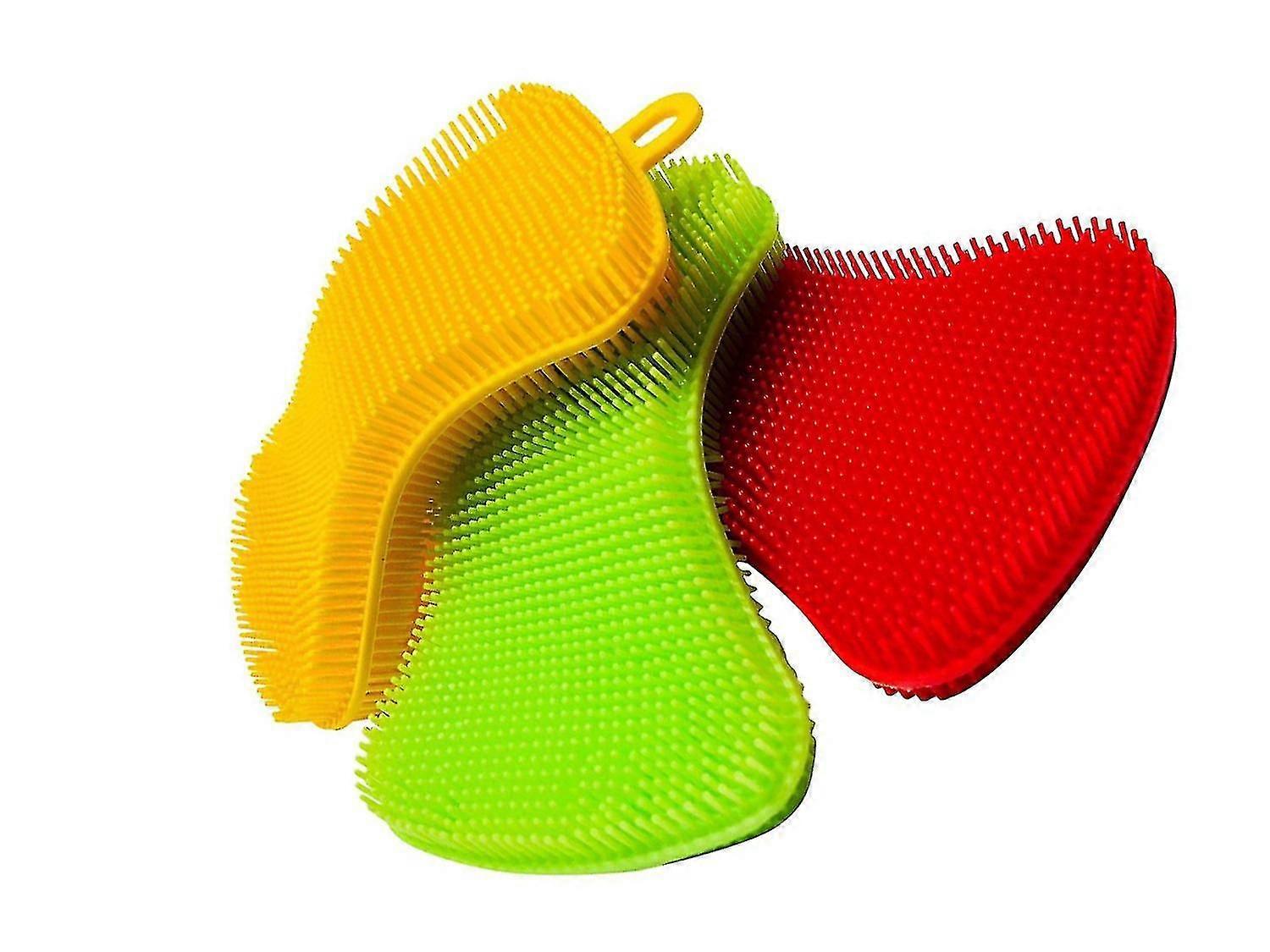 15 Multi-purpose Silicone Kitchen Sponge | Food-grade Antibacterial