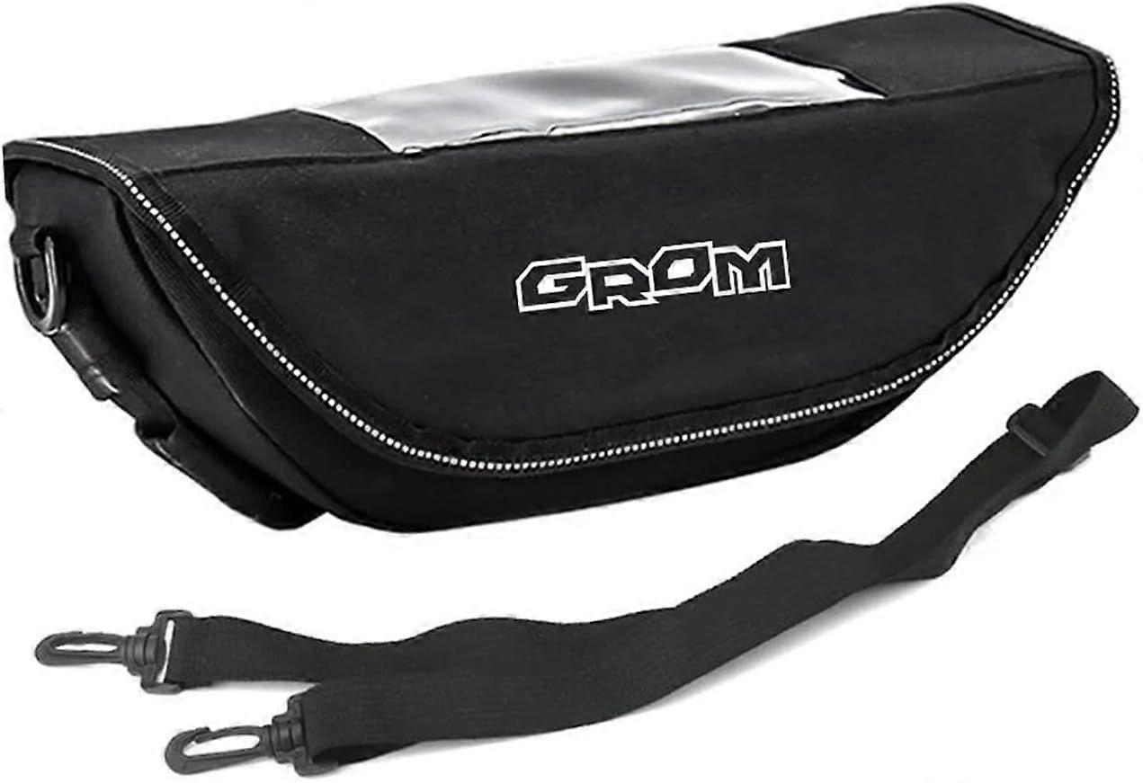GROM MSX125 MSX 125 2021 2022 2024ハンドルバーバッグ旅行防水モトオートバイアクセサリー用オートバイフィットトラベルバッグ
