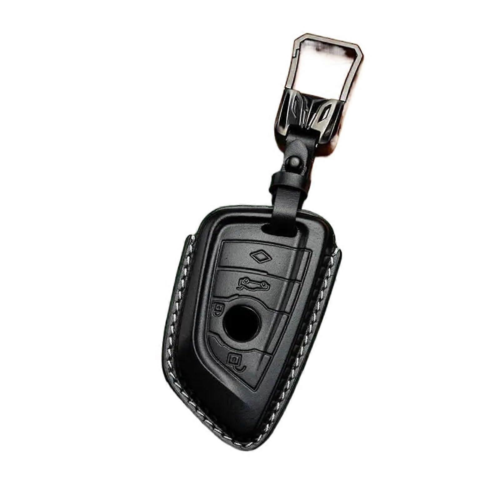 Luxury Car Key Case Cover Fob Shell Compatible for BMW 1 3 5 6 7 Series X1 X3 X4 X5 X6 X7