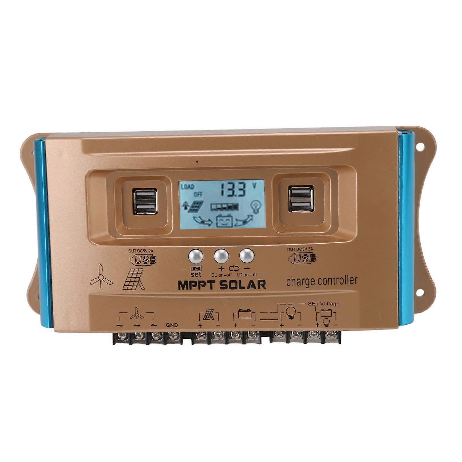 12V 24V 36V 48V 60V Wind Power Solar MPPT Wind Solar Complementary Street Light Charge Controller