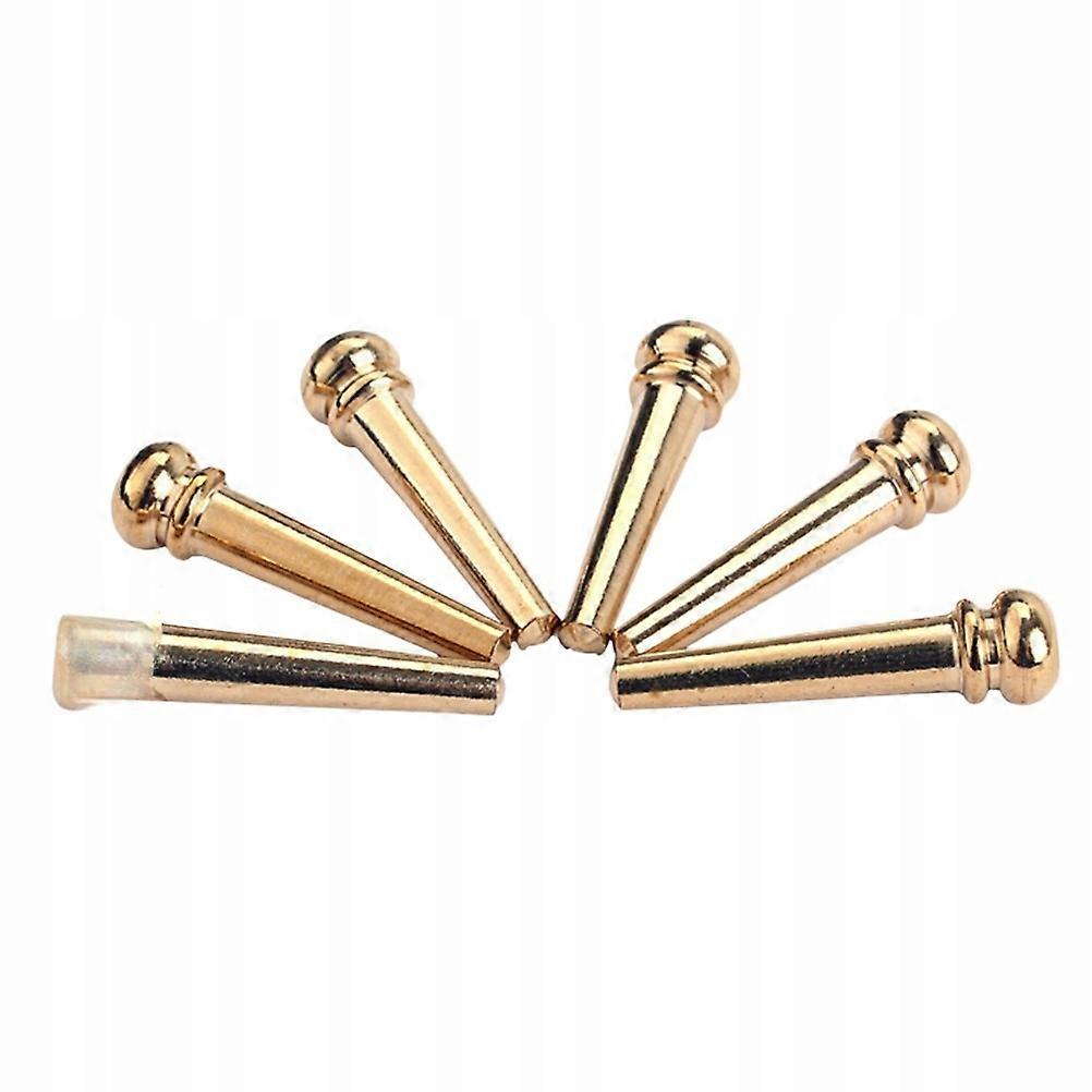 6pcs Gl20 Gitarre Brücke Zubehör Messing Gitarre