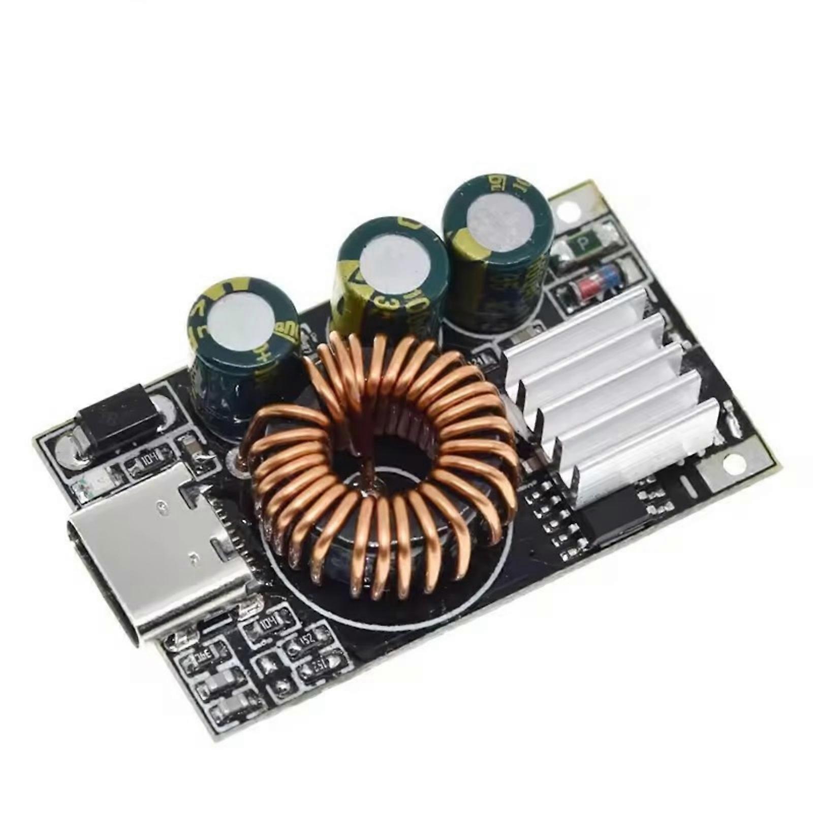 Fast Charge Controller IC Board 5-32V Input 30W Output Intelligent Current Adjustment Overloads Protections