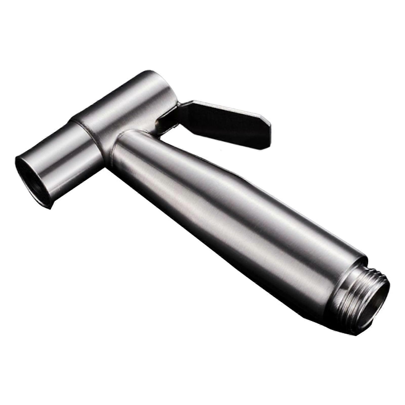 Adjustable Nozzle Faucet Attachment set High Pressure Sprays Handle Faucet Extenders for Efficient Household & Auto Cleaning silver