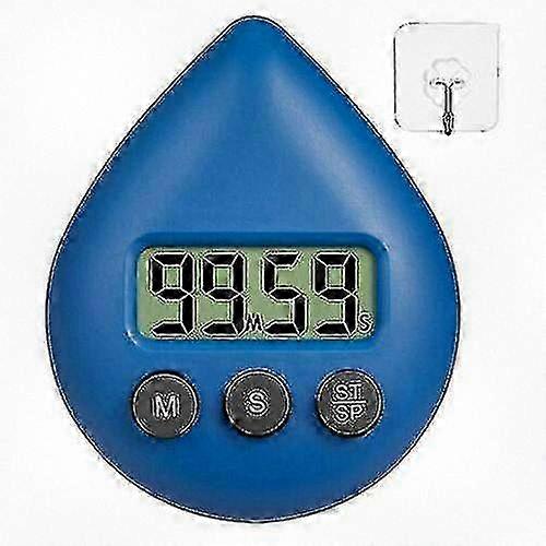 Three Color Waterproof Digital Timer for Showers, Energy Saving Device, Ideal for Home Use