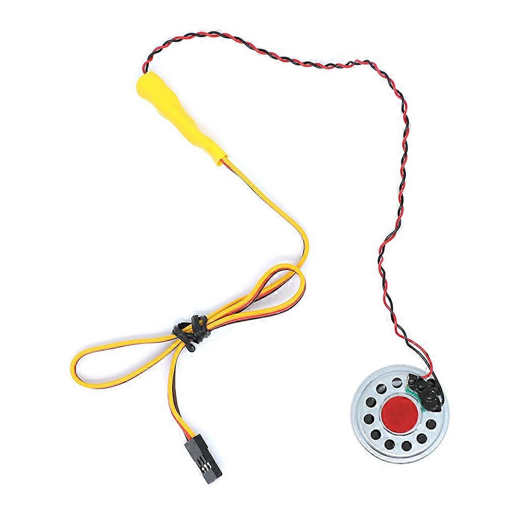 3 Real Sounds for RC Car Model Mini Horn Speaker DIY Upgraded Modify RC for Cars High Detailed Simulation Easy to Carry