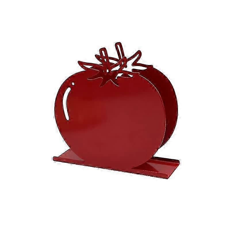 Portatovaglioli in metallo a forma di pomodoro, design unico per frutta e verdura