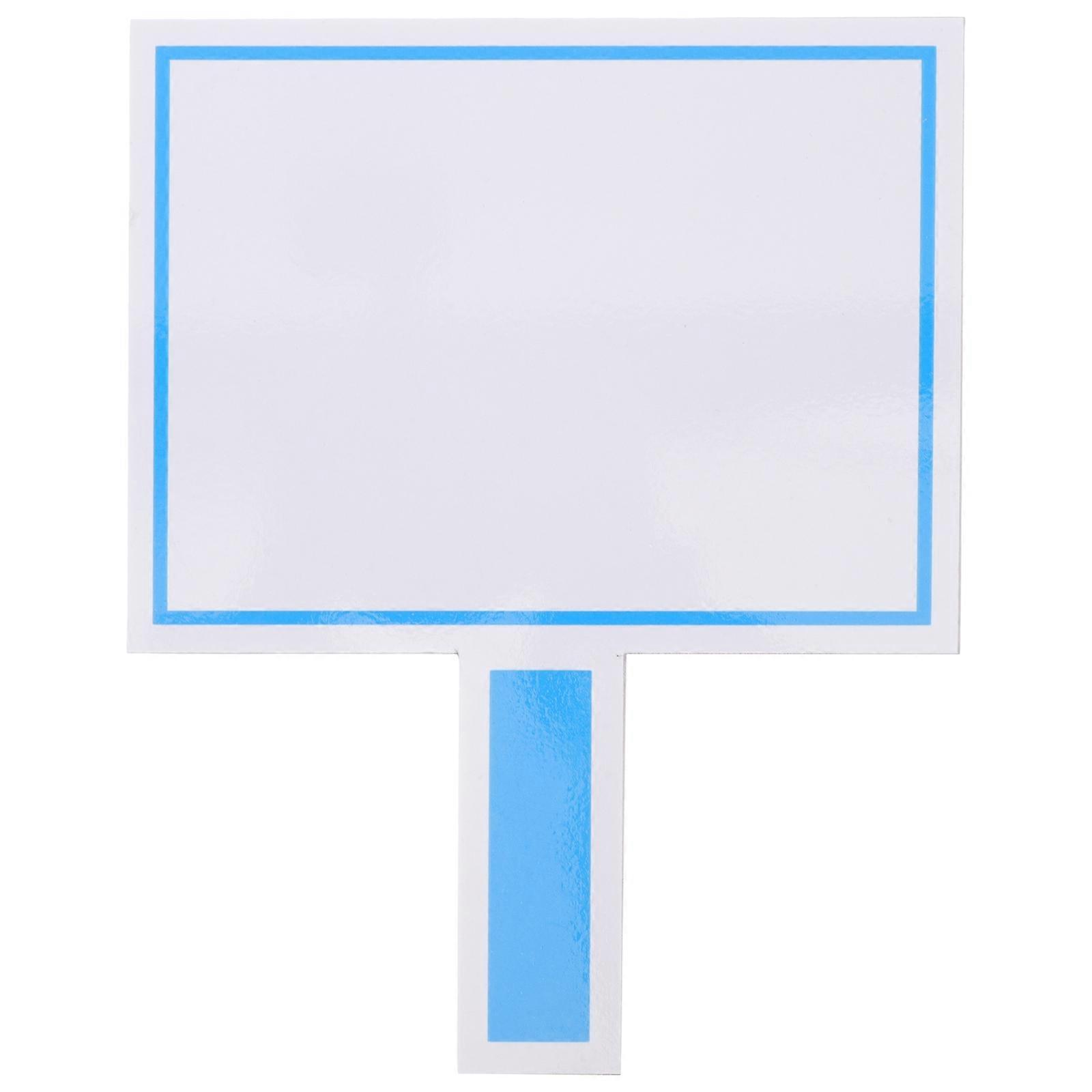 Double Sided PVC Whiteboard for Voting, Scoring, and Events – Square Dry Erase Board for Schools and Competitions