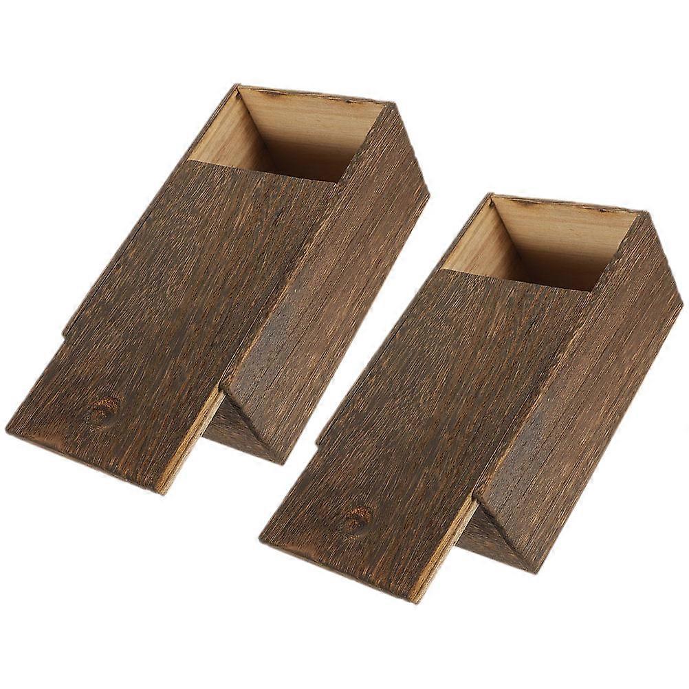 Here's a polished and professional product description for your item:
**2pcs Vintage Jewelry Box with Sliding Lid – Retro Design Jewelry