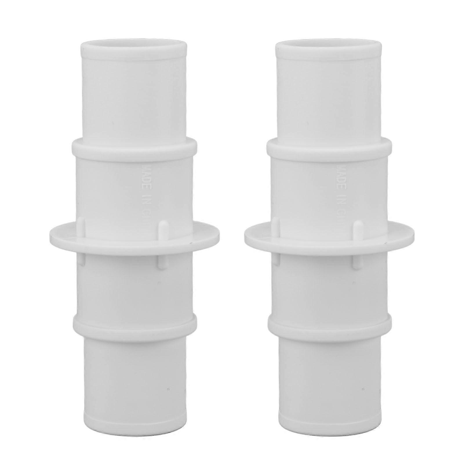 2part pool vacuum hose connection coupling, plastic pool vacuum hose adapter, pool filter pump hose adapter for swimming pools