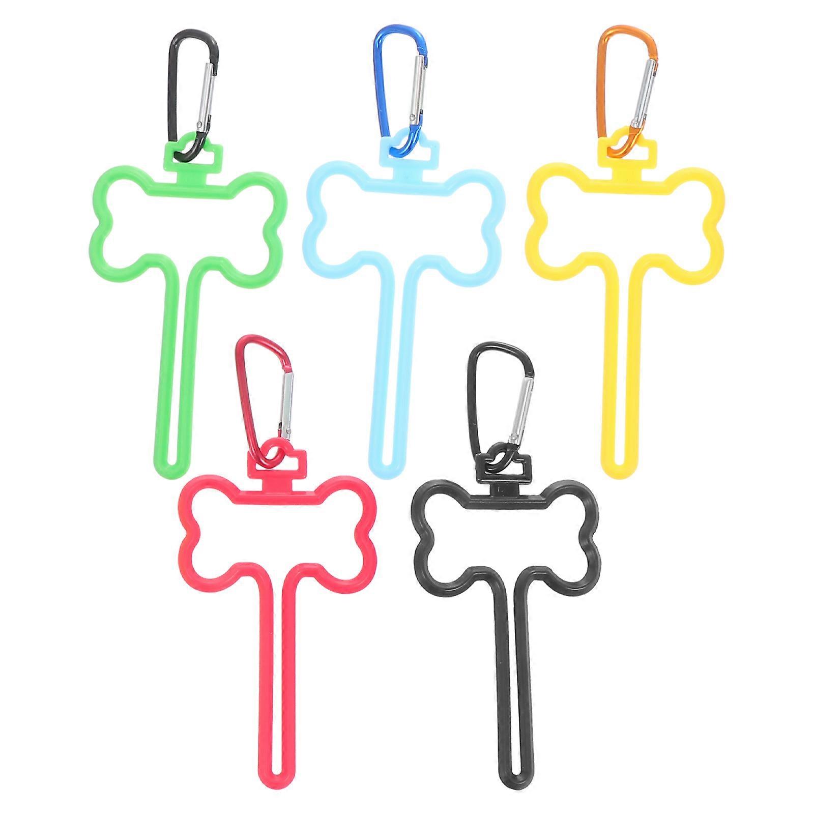 Convenient Poop Bag Clip for Dog Walks, Securely Holds Bags with Durable Build