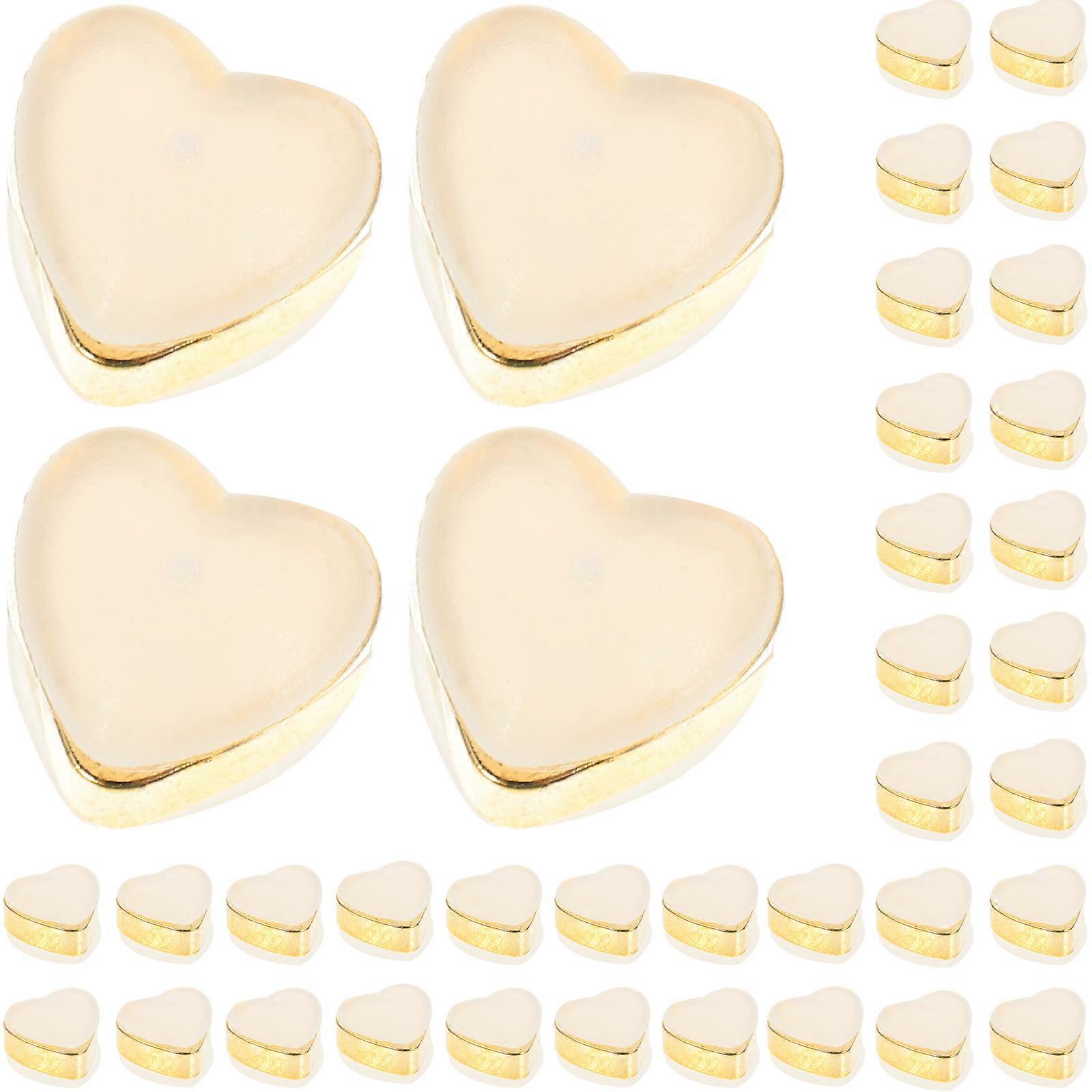 Earring Backs in Heart Style, Keeps Earrings Firmly in Place, Stylish and Practical