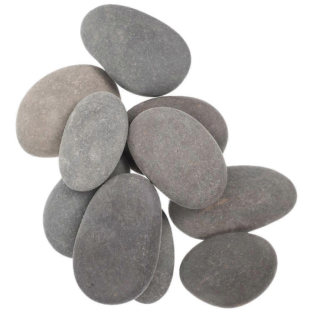 Diy Painting Stone Natural River Stones Smooth Pebbles Creativity Stimulation For Crafts 10Pcs