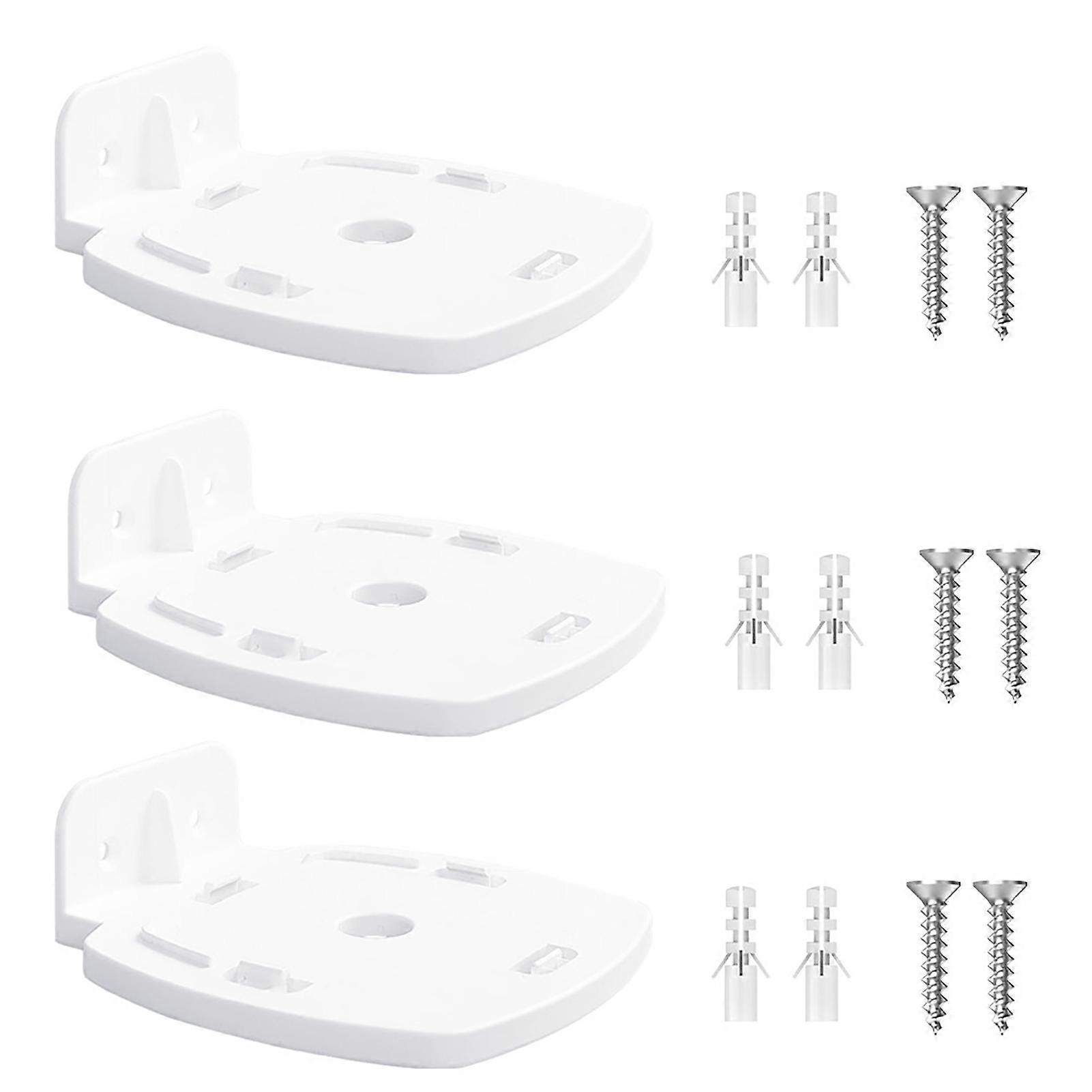 Linksys Velop Router Wall Mount Bracket - Secure & Stylish Holder (3 Pack, White)
