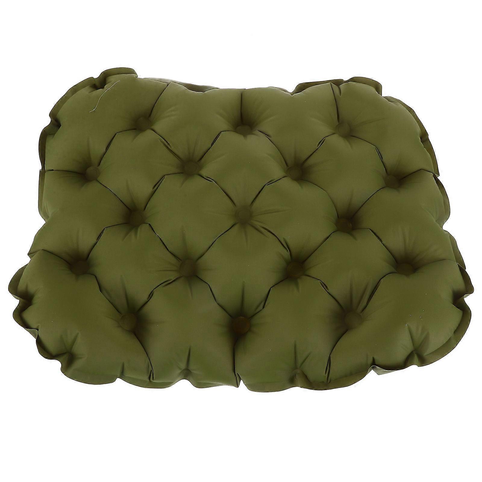 Outdoor Seat Cushion Portable Inflatable Seat Cushion Picnics 49.00X37.50X0.10CM Rectangular Folding Design 1 Pair