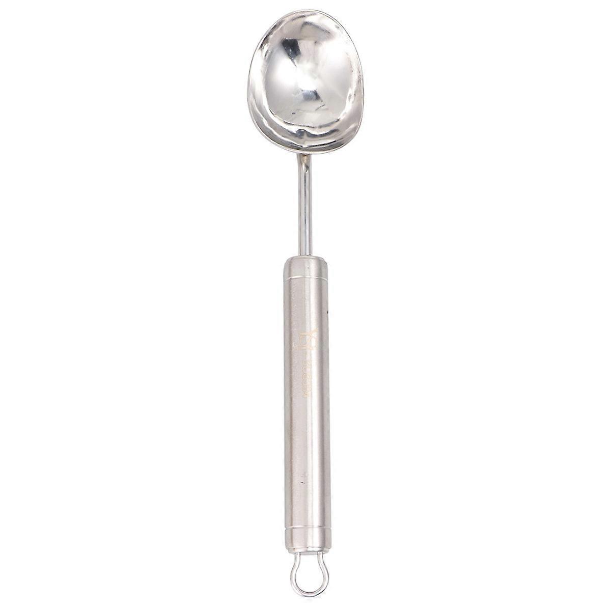 Ice Cream Scoop Stainless Steel Ice Cream Ball Spoon for Home Kitchen Silver 21x4.8x2cm Non-Rusting 1Set