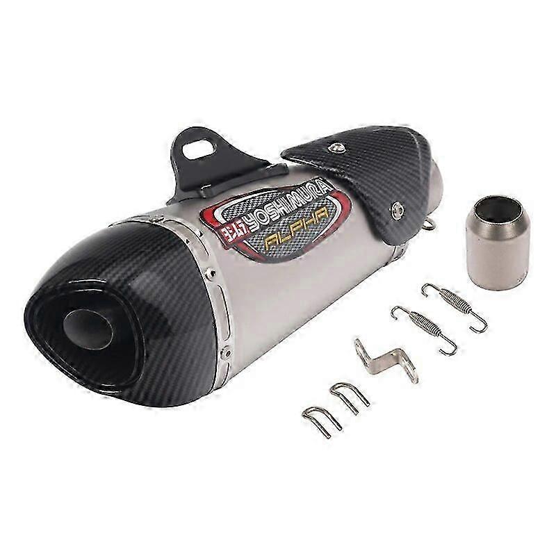 Suitable Yoshimura-tubo de Escape para motocicleta, silenciador para Z650, Z900, ER6N, R1, R3, MT07, MT09, S1000RR, CBR650, DB Killer, Remova, 51mm