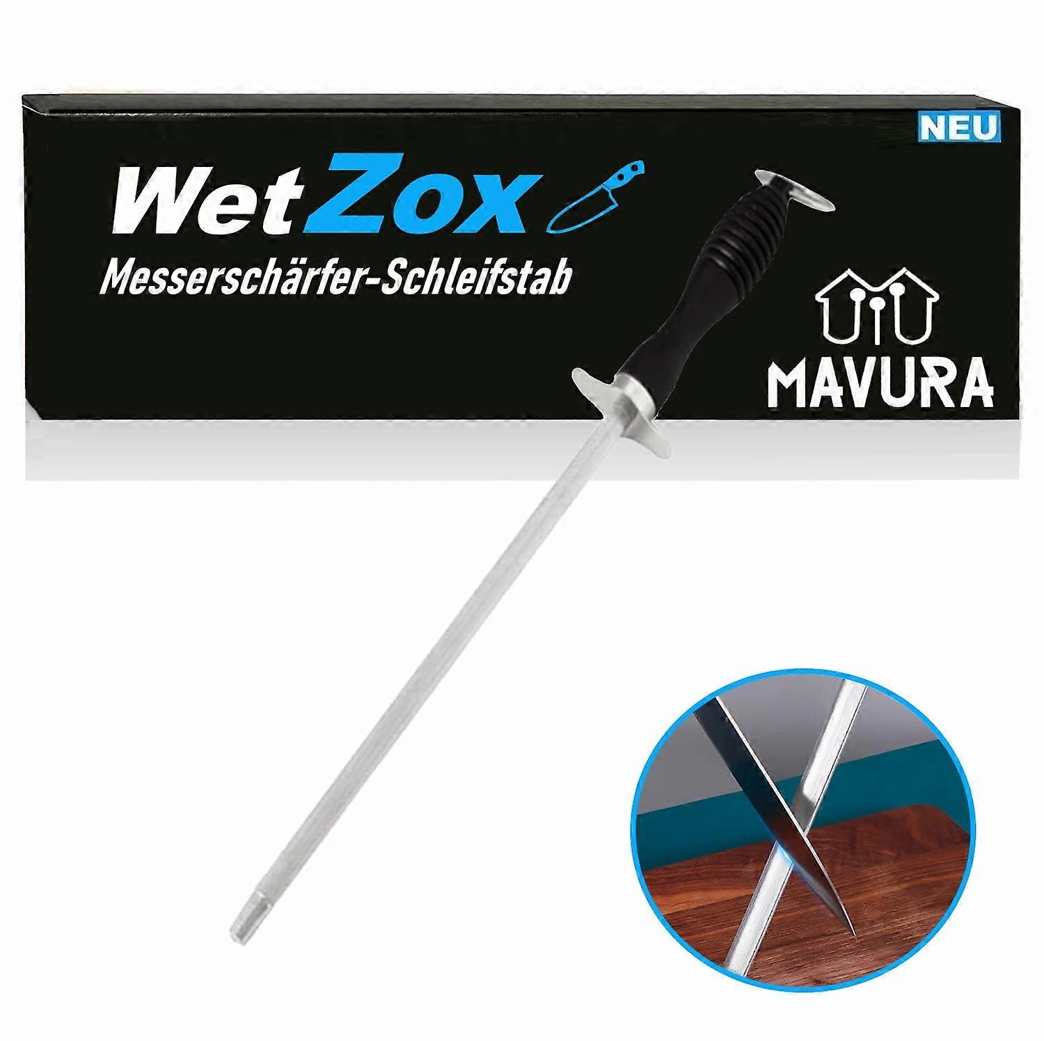 Sharpening Steel Knife Sharpener 29 cm Thick Durable Metal for Precision Kitchen Knife Maintenance