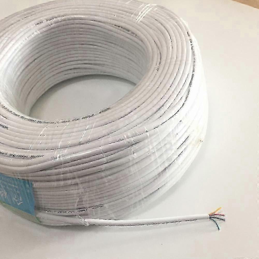 50m Core 4 Wire Cable 20m/30m/40m For Video Intercom/ Door Phone Doorbell Cables -gt