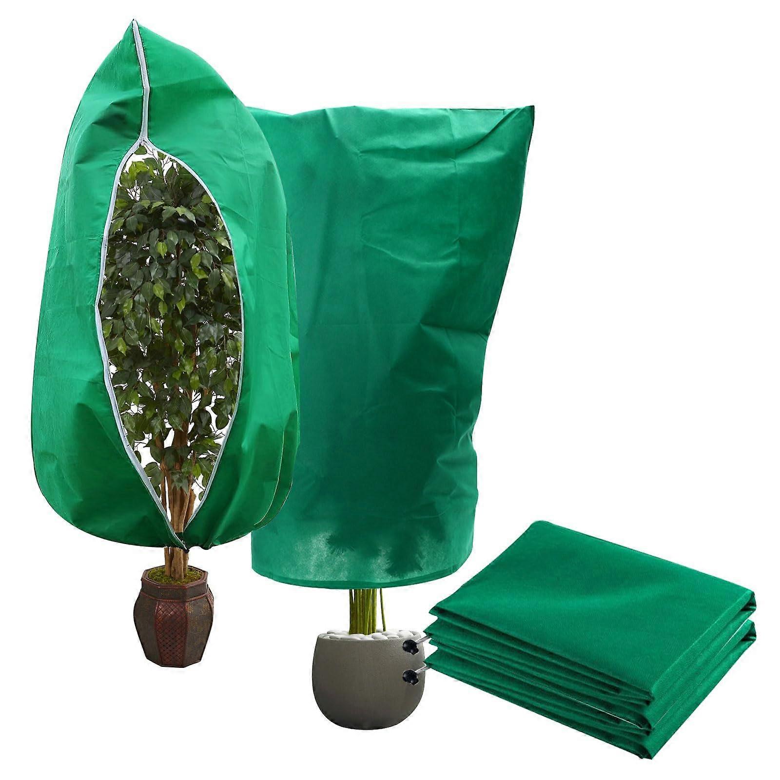 Winter Protection for Plants 80x120cm, Cover with Zip  Drawstring